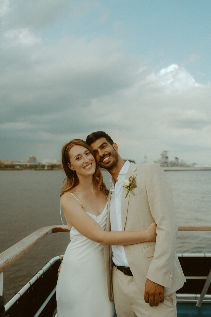 Wedding Cruise on the Spirit of Philadelphia by Rachel Bond Photography: edgy and unconventional wedding photographer on the east coast