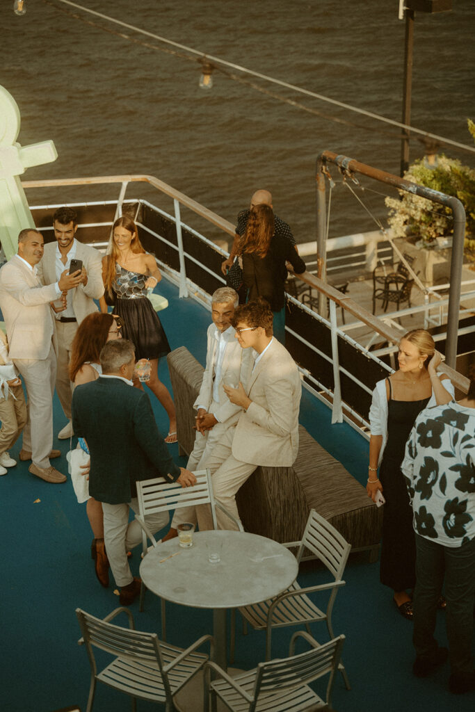 Wedding Cruise on the Spirit of Philadelphia by Rachel Bond Photography: edgy and unconventional wedding photographer on the east coast