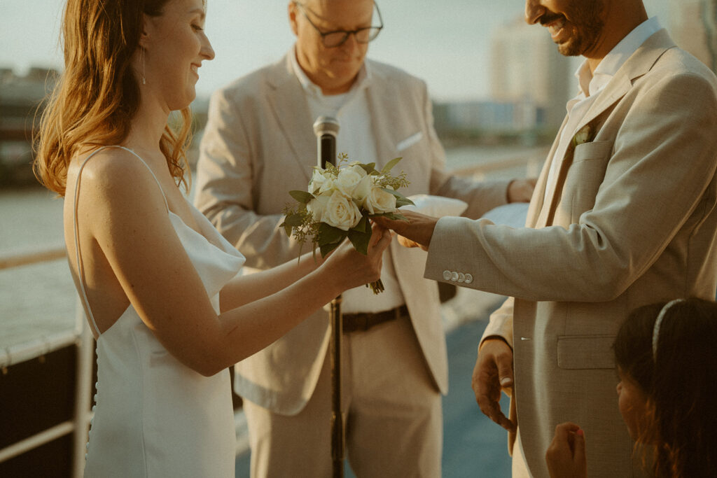 Wedding Cruise on the Spirit of Philadelphia by Rachel Bond Photography: edgy and unconventional wedding photographer on the east coast