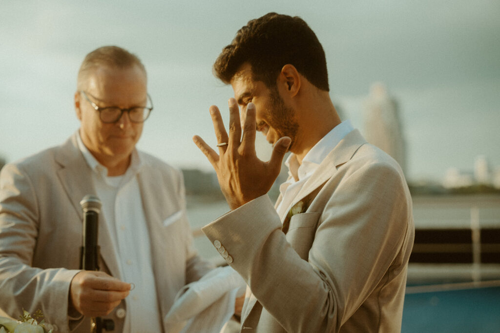 Wedding Cruise on the Spirit of Philadelphia by Rachel Bond Photography: edgy and unconventional wedding photographer on the east coast