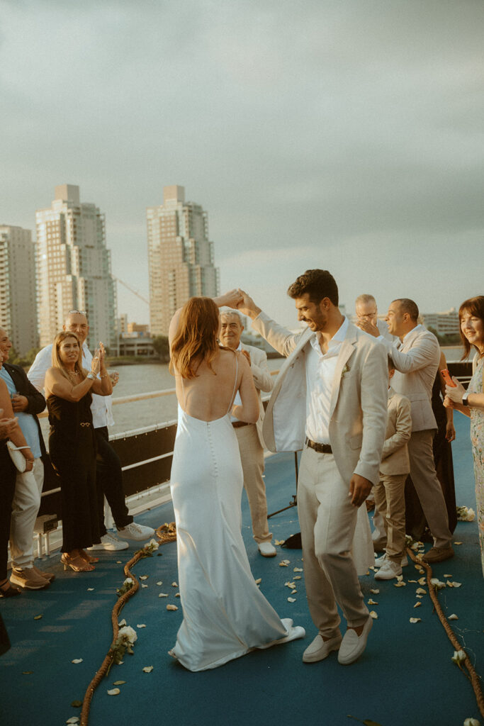 Wedding Cruise on the Spirit of Philadelphia by Rachel Bond Photography: edgy and unconventional wedding photographer on the east coast