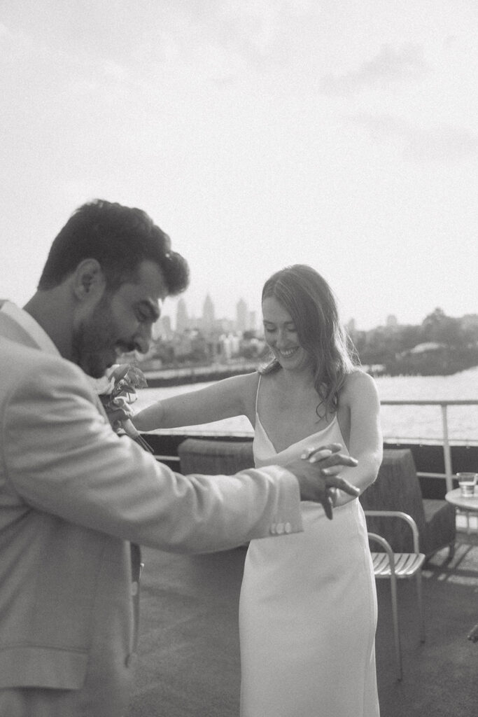 Wedding Cruise on the Spirit of Philadelphia by Rachel Bond Photography: edgy and unconventional wedding photographer on the east coast