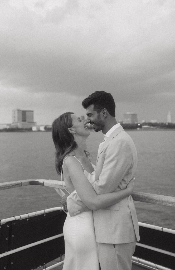 Wedding Cruise on the Spirit of Philadelphia by Rachel Bond Photography: edgy and unconventional wedding photographer on the east coast