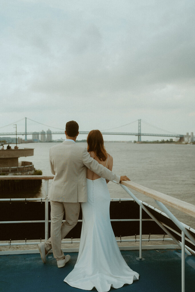 Wedding Cruise on the Spirit of Philadelphia by Rachel Bond Photography: edgy and unconventional wedding photographer on the east coast