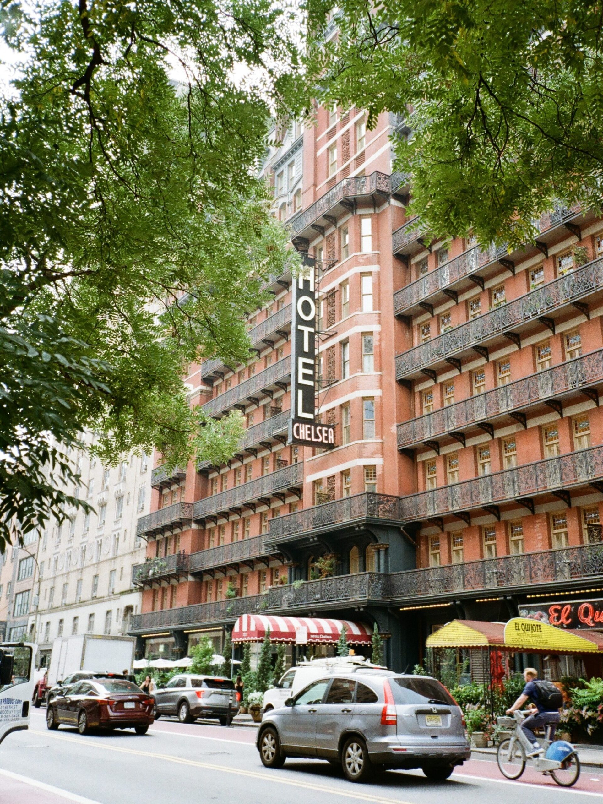 Hotel Chelsea in NYC on film photography