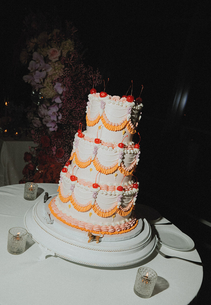 A vintage inspired cake from The Vintage Cake, Philly PA